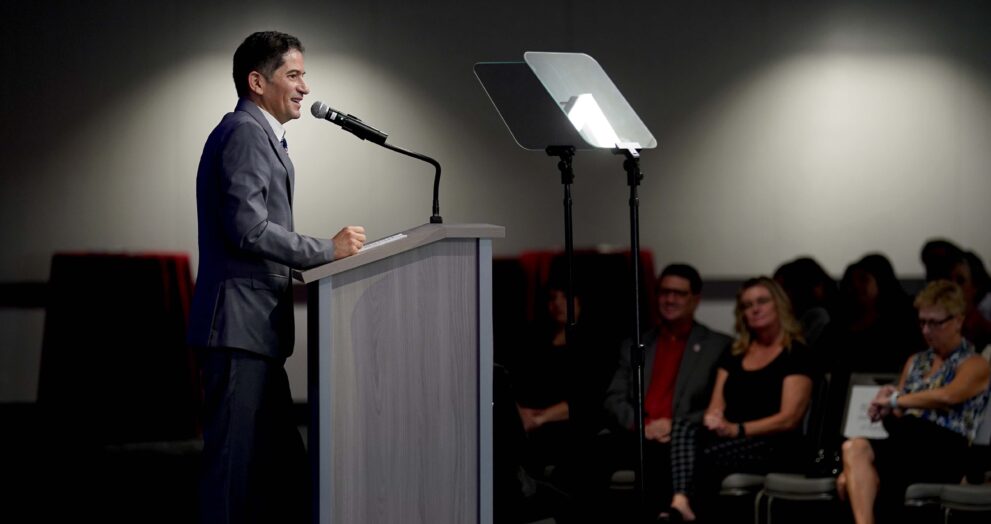 Fresno State President Saúl Jiménez-Sandoval