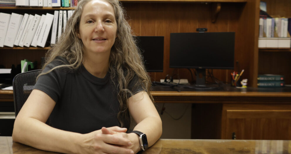 Dr. Karine Gousset is the new chair of the biology department