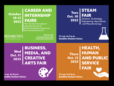 Career Fair flyer