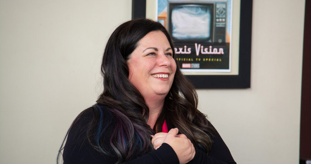 Alexis Holladay is moving to Division of Graduate Studies.
