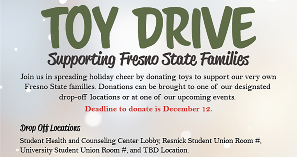 Fresno State Toy Drive