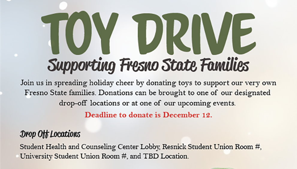 Fresno State Toy Drive