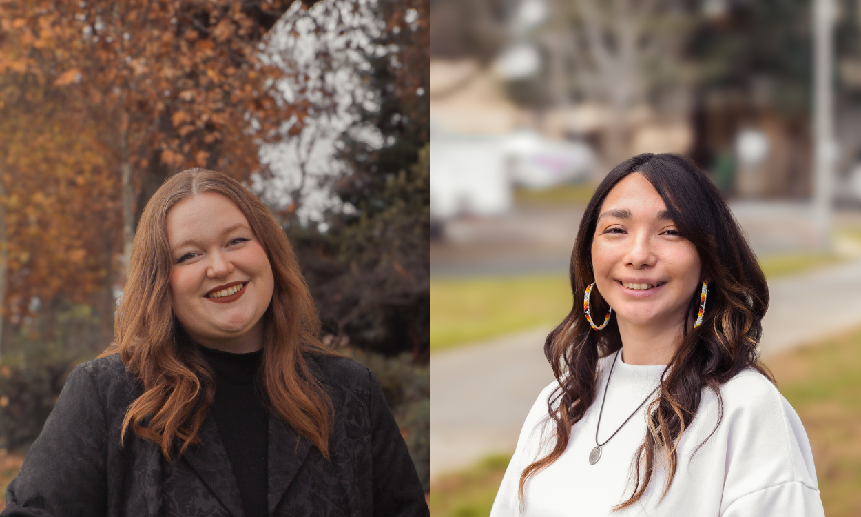 The College of Science and Mathematics welcomes two new staff members: Morgan Britter, who joined the team at the dean's offices in December 2023, almost at the end of the semester, and Megan Valdez, who joined the Physics Department this month.
